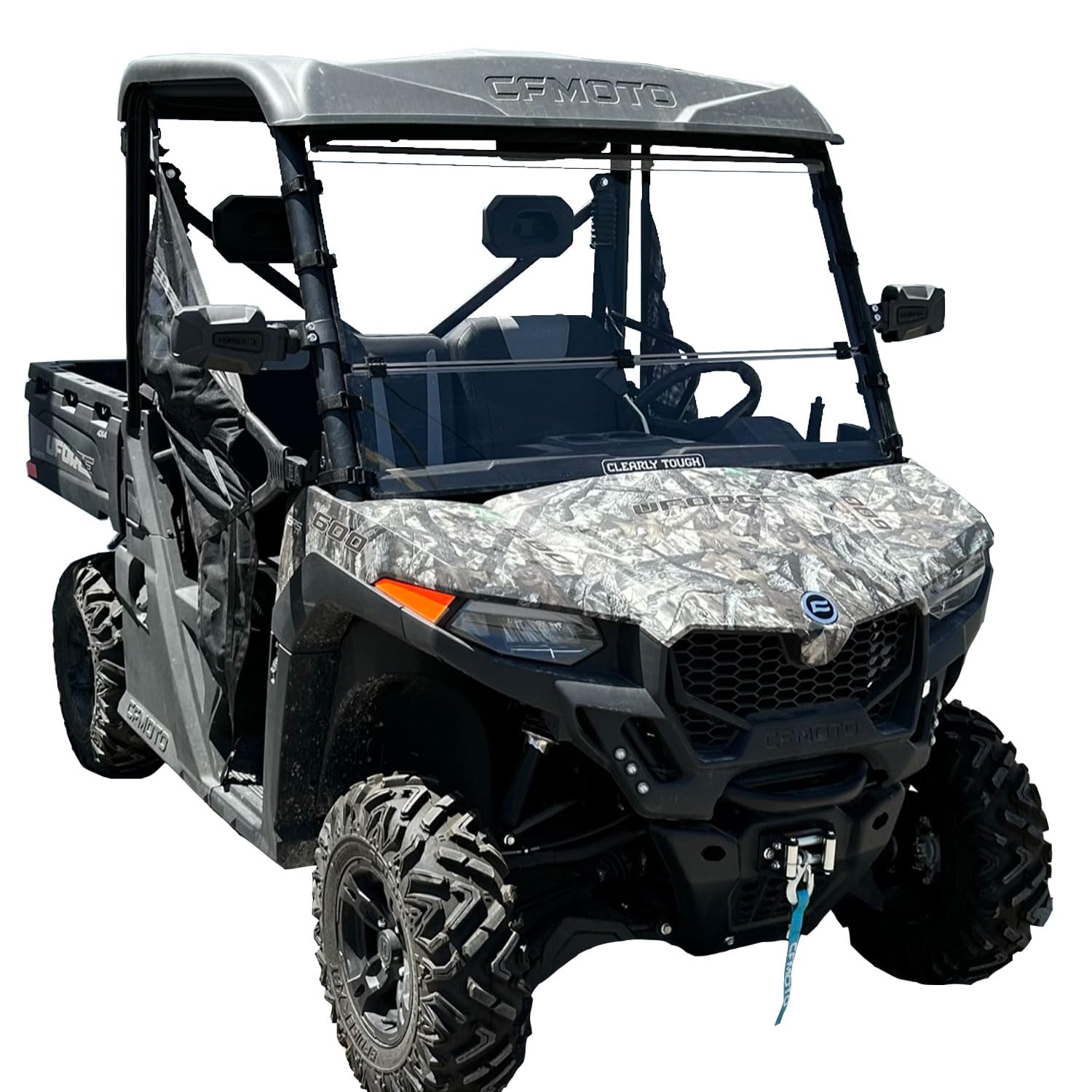 Amazon.com: Clearly Tough CFMOTO UForce 600 / 800 XL Windshield